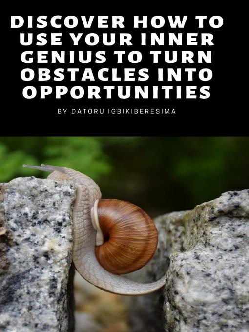 Title details for Discover How to Use Your Inner Genius to Turn Obstacles into Opportunities by Datoru Igbikiberesima - Available